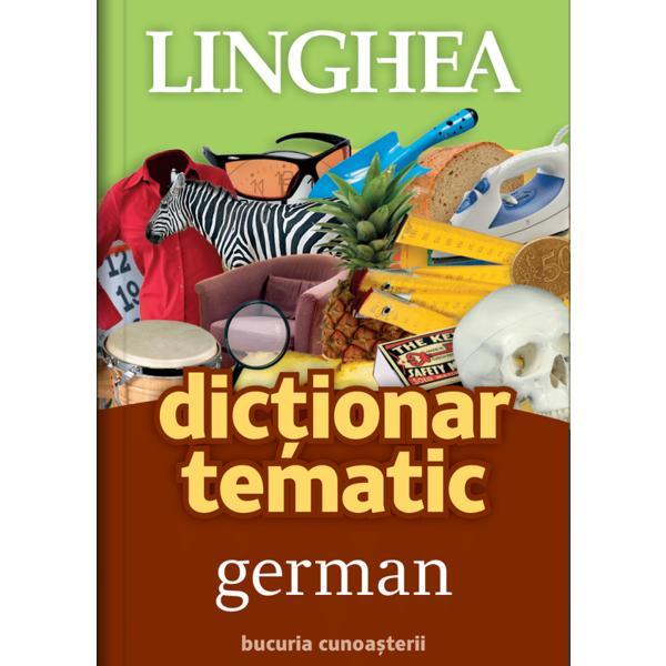 Carte Dictionar tematic german