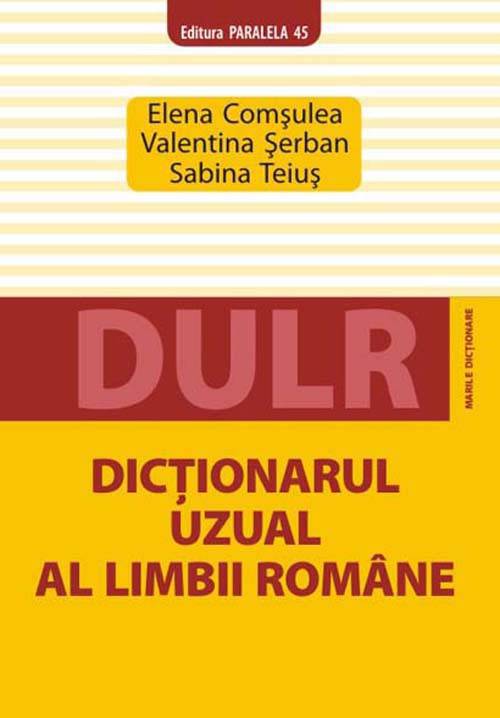 Carte Dictionarul uzual al limbii romane autor Elena Comsuluea