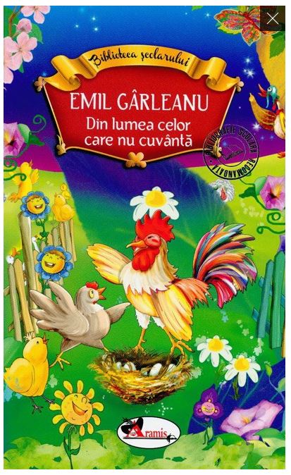 Carte Din lumea celor care nu cuvanta autor Emil Garleanu editura Aramis