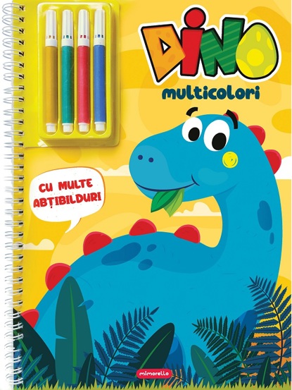 Carte Dino multicolori editura Kreativ