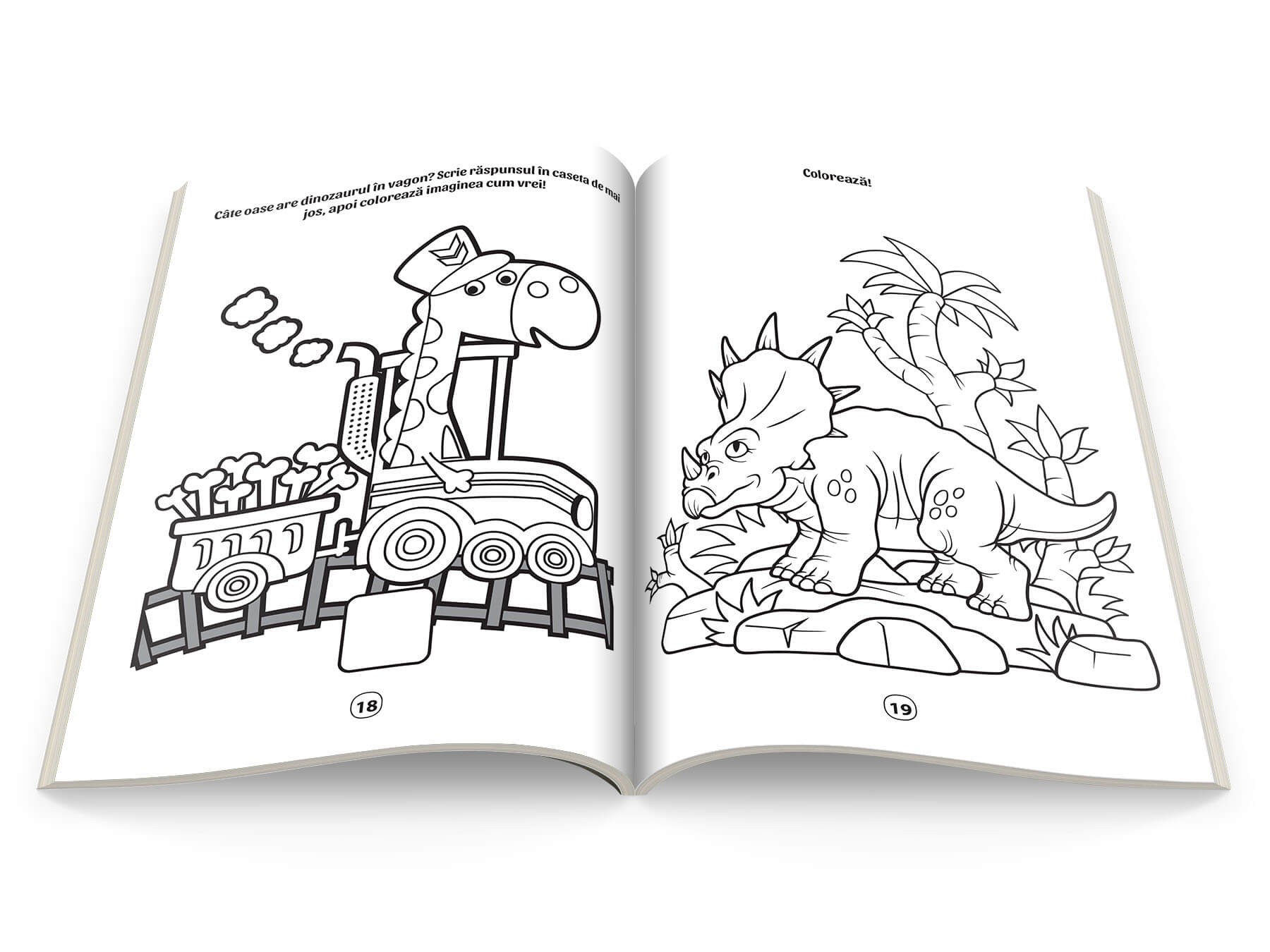 Carte Dinozauri   editura Gama