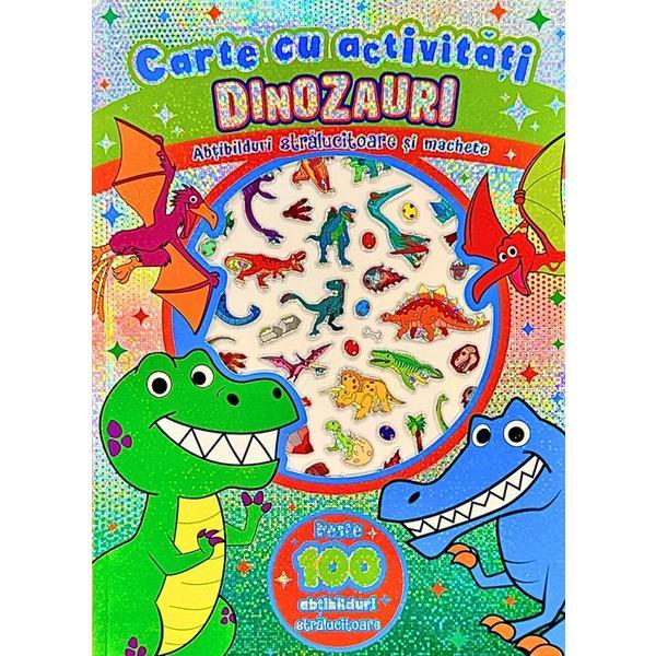 Carte Dinozauri. Carte cu activitati