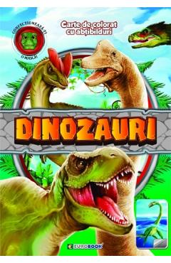 Carte Dinozauri. Carte de colorat cu abtibilduri editura -
