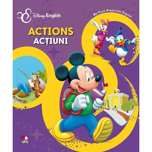Carte Disney English - Actiuni. Actions