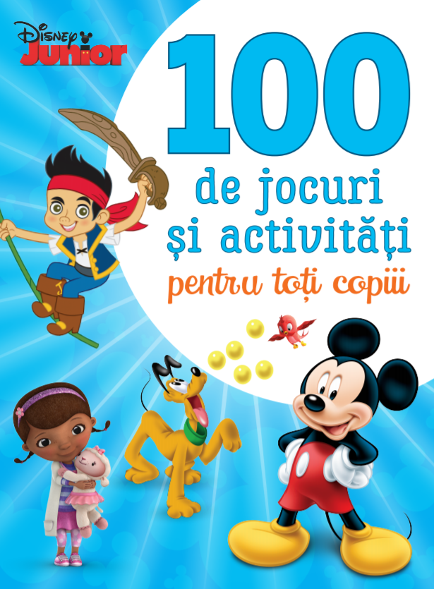 Carte Disney Junior. 100 de jocuri și activități pentru toți copiii editura Litera