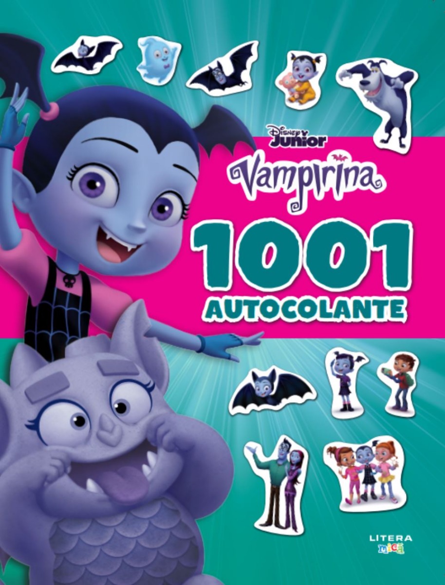 Carte Disney Junior. Vampirina. 1001 de autocolante editura Litera