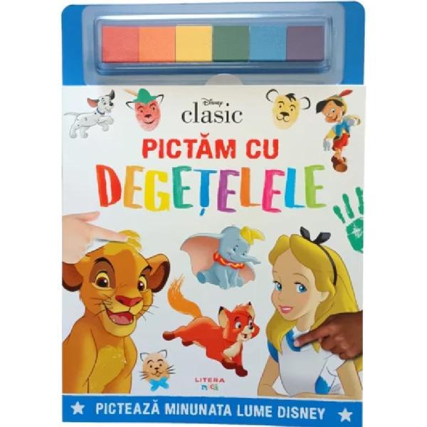 Carte Disney clasic. Pictam cu degetelele