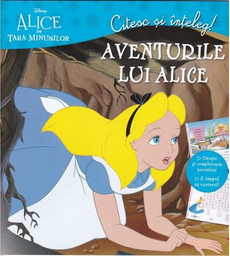Carte Disney. Alice in tara minunilor   editura Litera