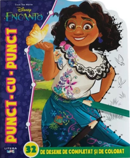 Carte Disney. Encanto. Punct-cu-punct editura Litera