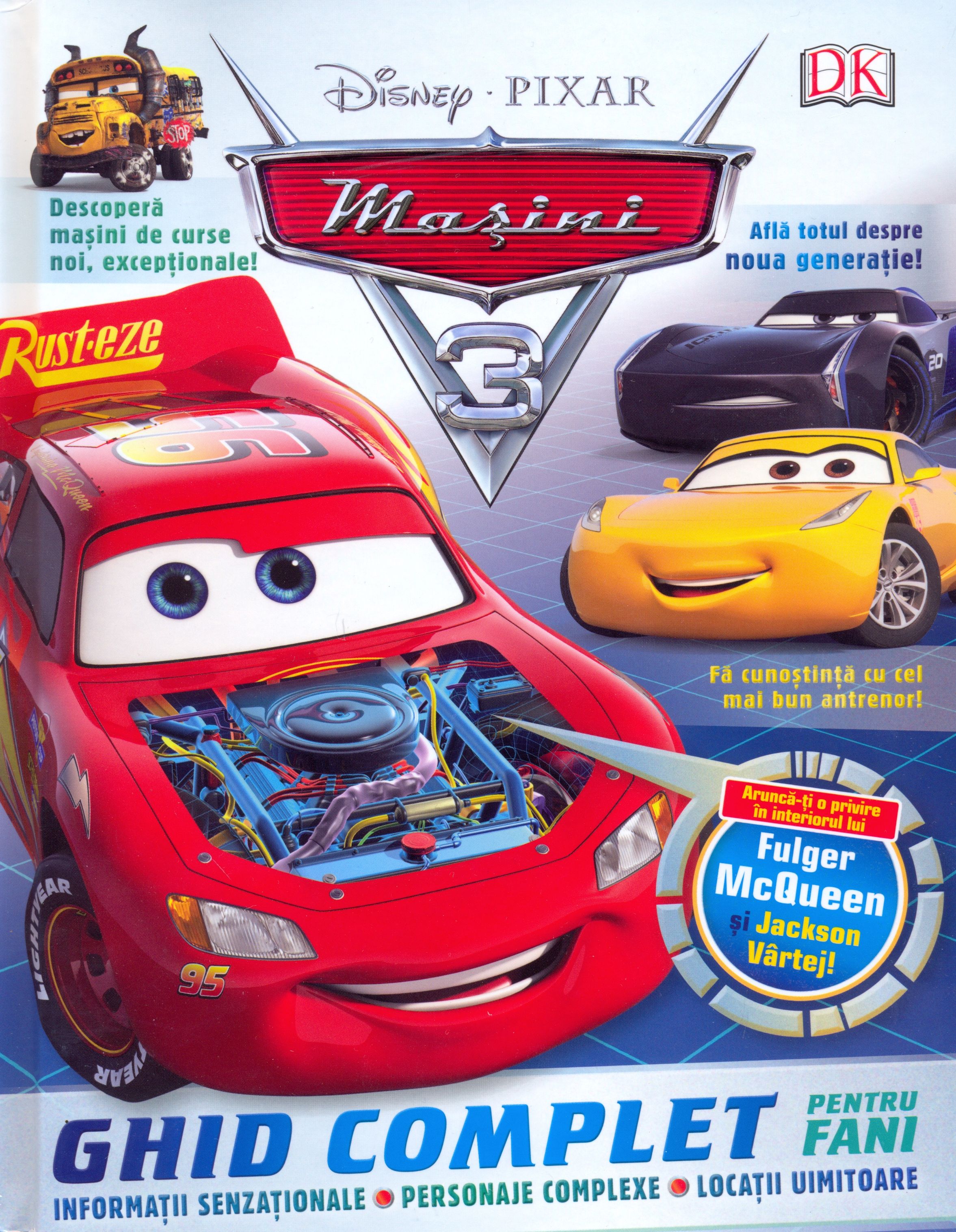 Carte Disney. Masini 3. Ghid complet pentru fani   editura Litera