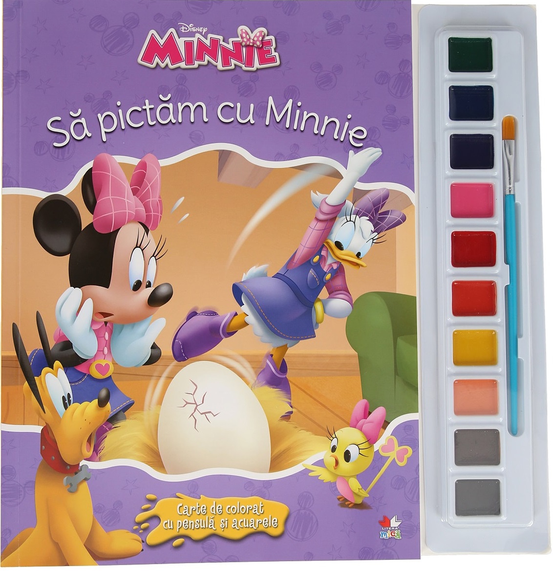 Carte Disney. Minnie. Sa pictam cu Minnie   editura Litera