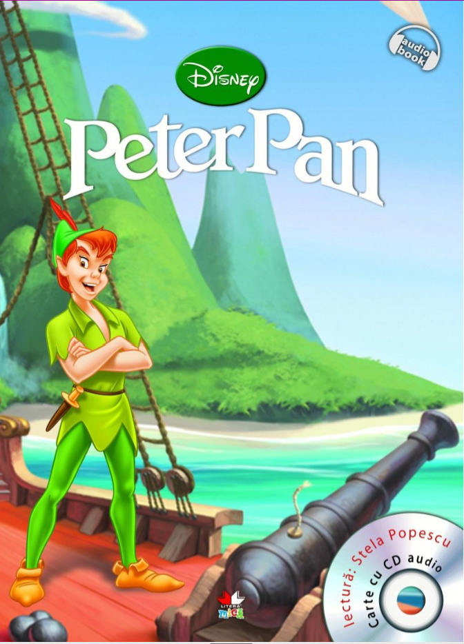 Carte Disney. Peter Pan (Carte+CD) editura Litera