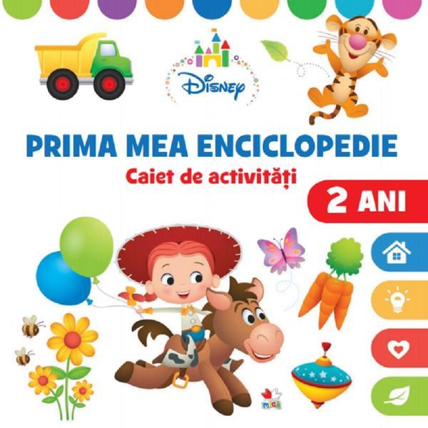 Carte Disney. Prima mea enciclopedie. Caiet de activitati 3 ani