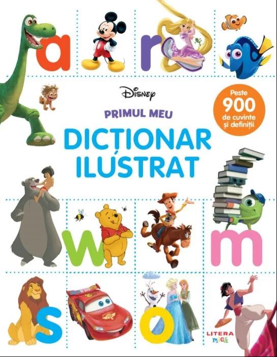 Carte Disney. Primul meu dictionar ilustrat   editura Litera