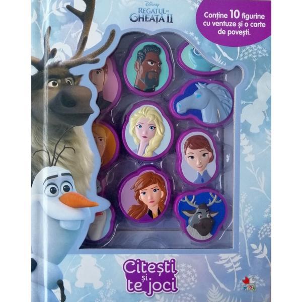 Carte Disney. Regatul de gheata II. Citesti si te joci