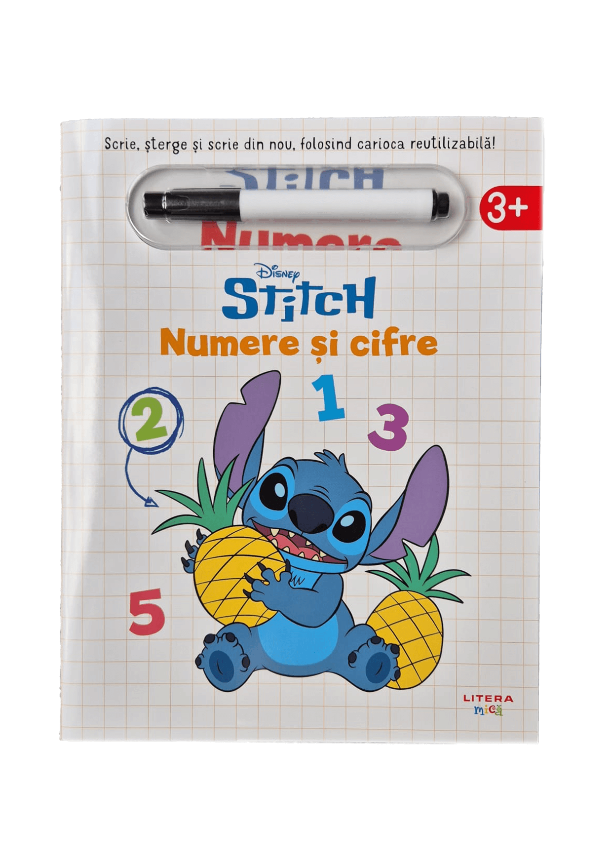 Carte Disney. Stitch. Numere si cifre (3+) editura Litera