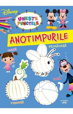 Carte Disney. Uneste punctele. Anotimpurile editura -