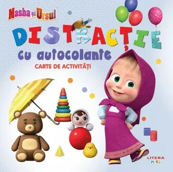 Carte Distractie cu autocolante. Carte de activitati/*** editura Litera