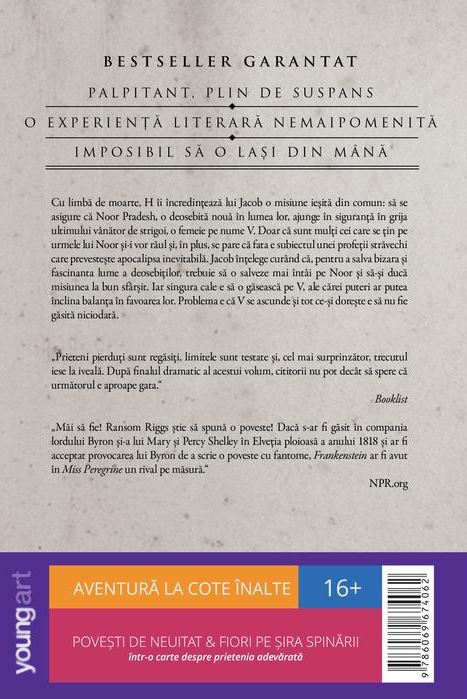 Carte Divanul pasarilor- vol 5 autor Ransom Riggs editura Young Art