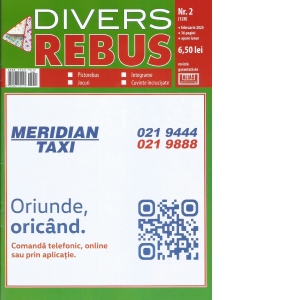 Carte Divers rebus. Nr. 2/2025