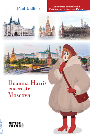 Carte Doamna Harris cucereste Moscova editura Meteor Press