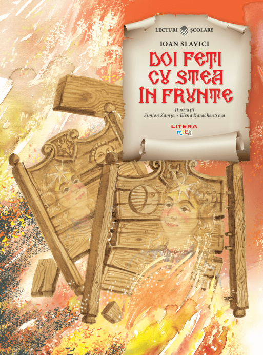 Carte Doi feti cu stea in frunte editura Litera