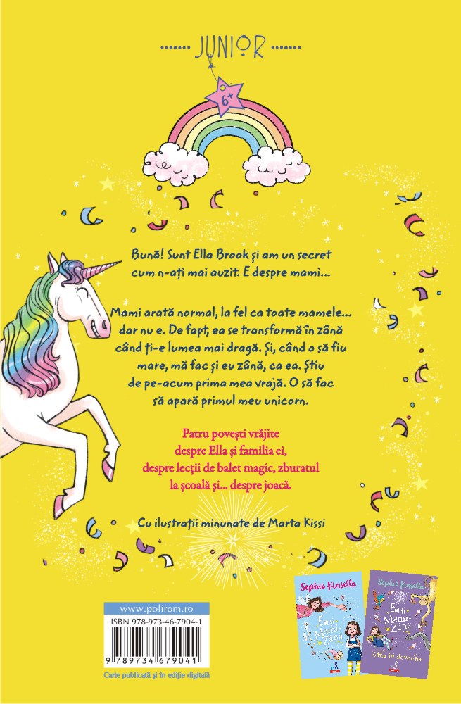 Carte Dorinte de unicorn autor Sophie Kinsella editura Polirom