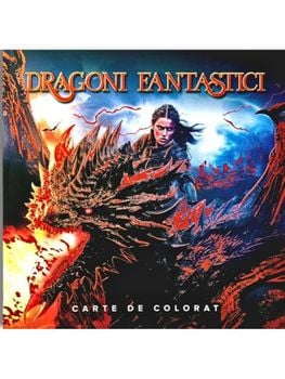 Carte Dragoni fantastici. Carte de colorat/*** editura Flamingo