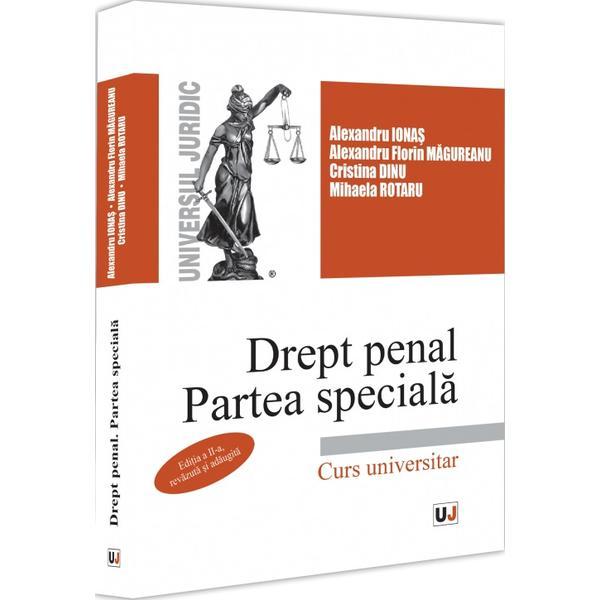 Carte Drept penal. Partea speciala Ed.2 - Alexandru Ionas