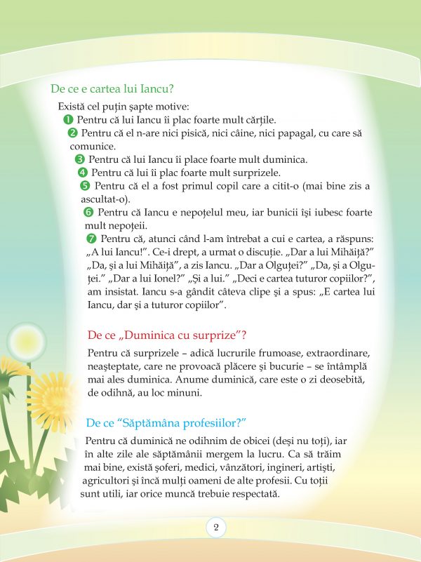 Carte Duminica cu surprize autor Ala Bujor editura Epigraf