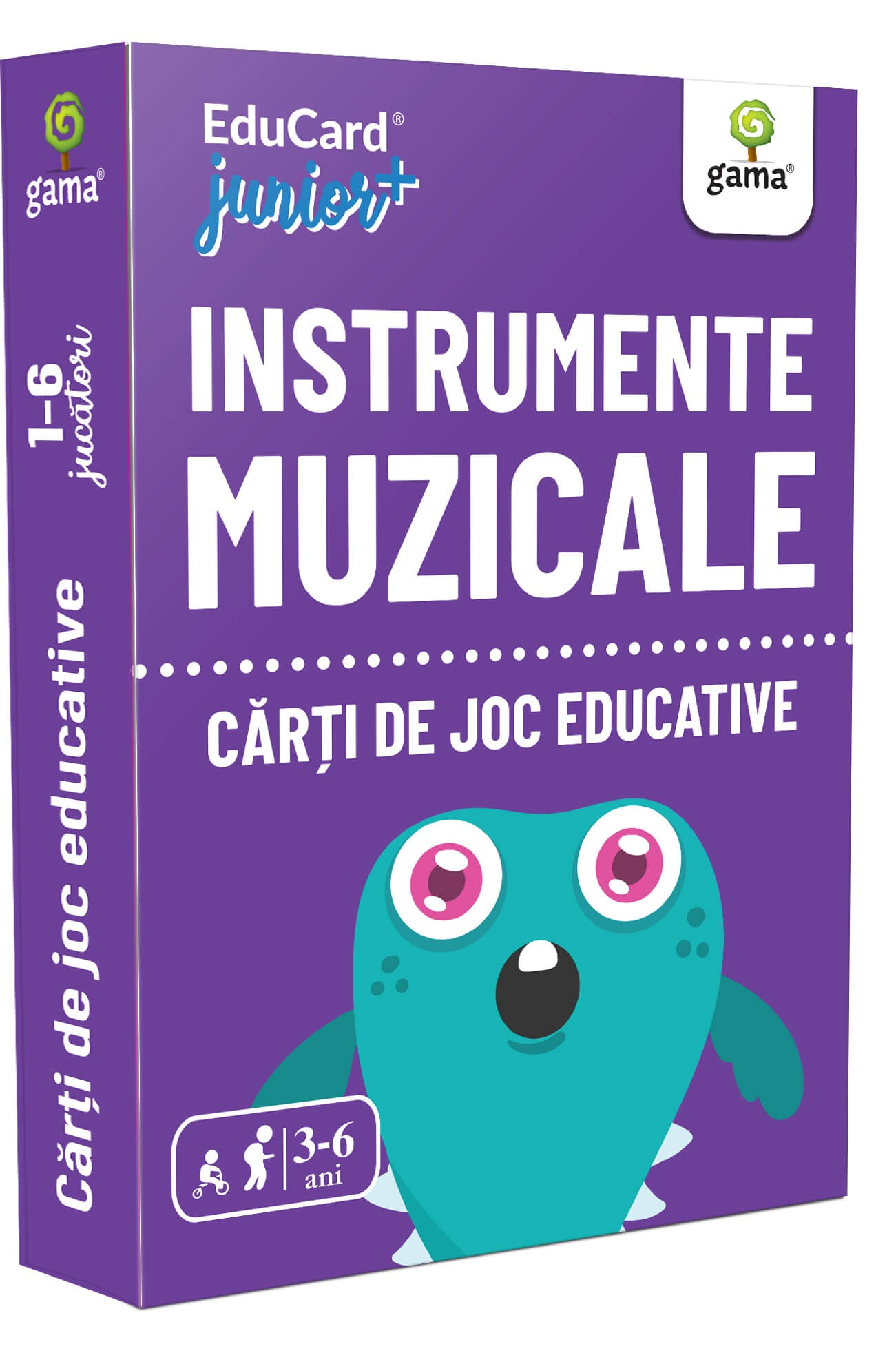 Carte DuoCard - Alfabetul. Instrumente muzicale   editura Gama