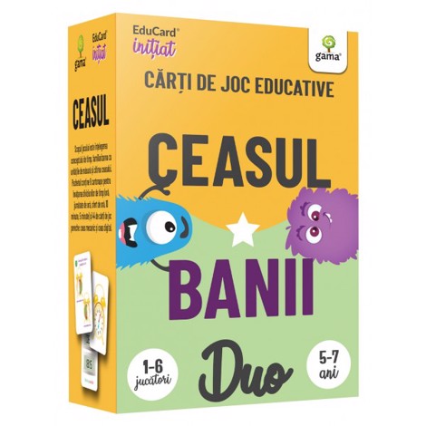 Carte DuoCard - Ceasul. Banii editura Gama