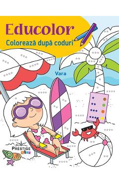 Carte Educolor: Vara. Coloreaza dupa coduri editura -