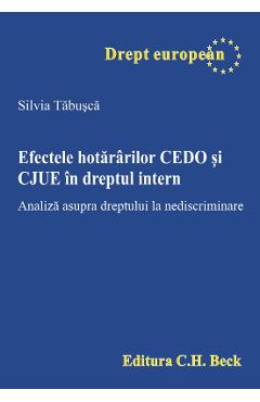 Carte Efectele hotararilor Cedo Si CJUE in dreptul intern - Silvia Tabusca editura Silvia Tabusca