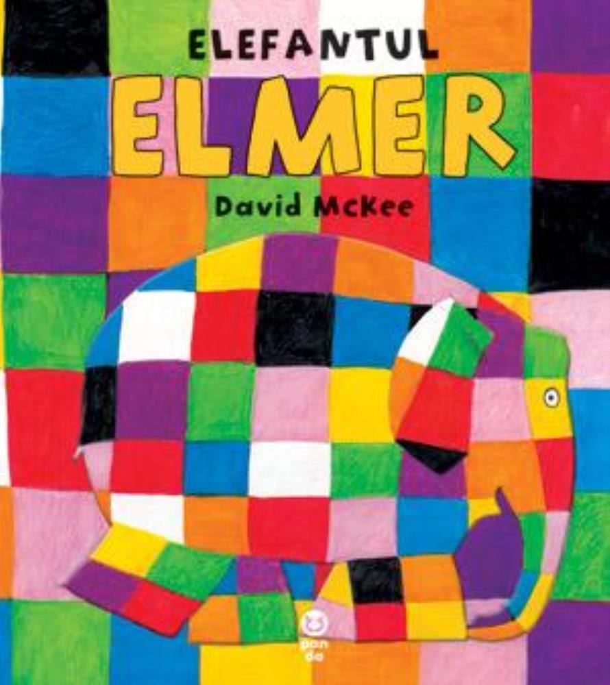 Carte Elefantul Elmer editura Trei