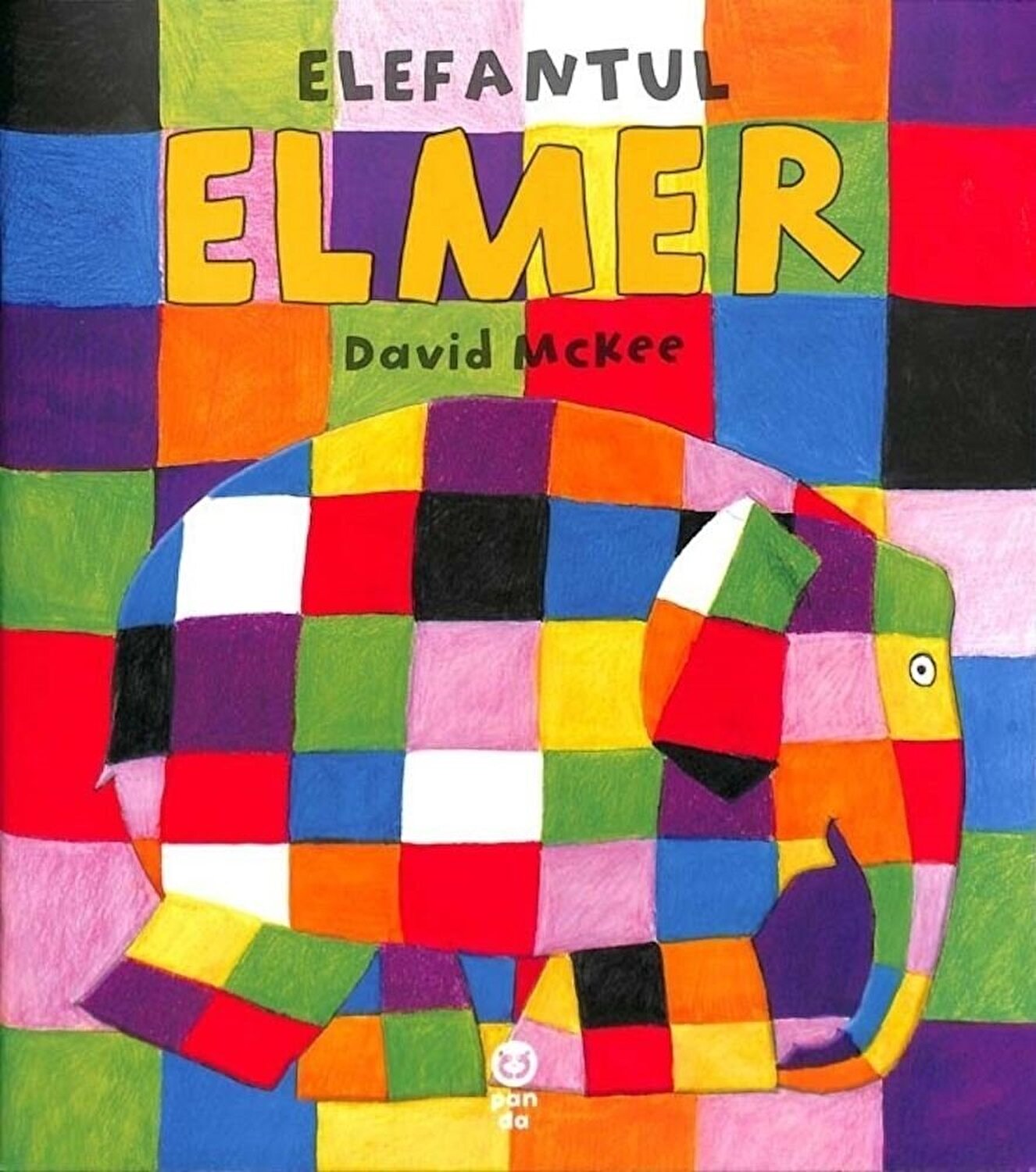 Carte Elefantul Elmer autor David McKee editura Pandora M