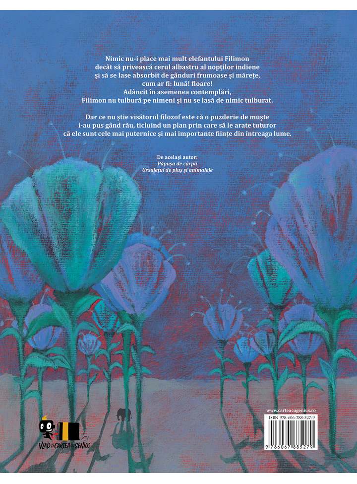 Carte Elefantul Filimon autor Michael Ende editura Vlad si cartea cu Genius