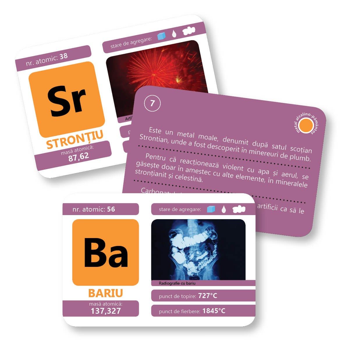 Carte Elemente chimice   editura Gama