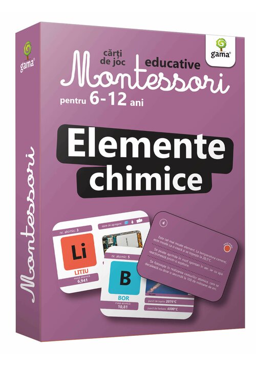 Carte Elemente chimice editura Gama