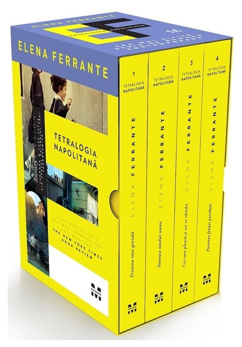 Carte Elena Ferrante - Tetralogia Napolitana - 4 Volume editura Pandora M