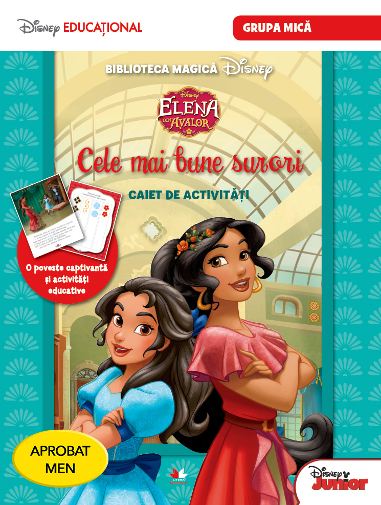 Carte Elena din Avalor. Cele mai bune surori. Caiet de activități pentru grupa mijlocie editura Litera