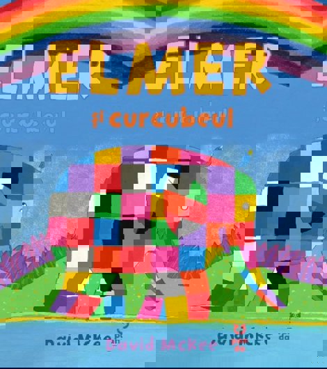 Carte Elmer și curcubeul editura Trei