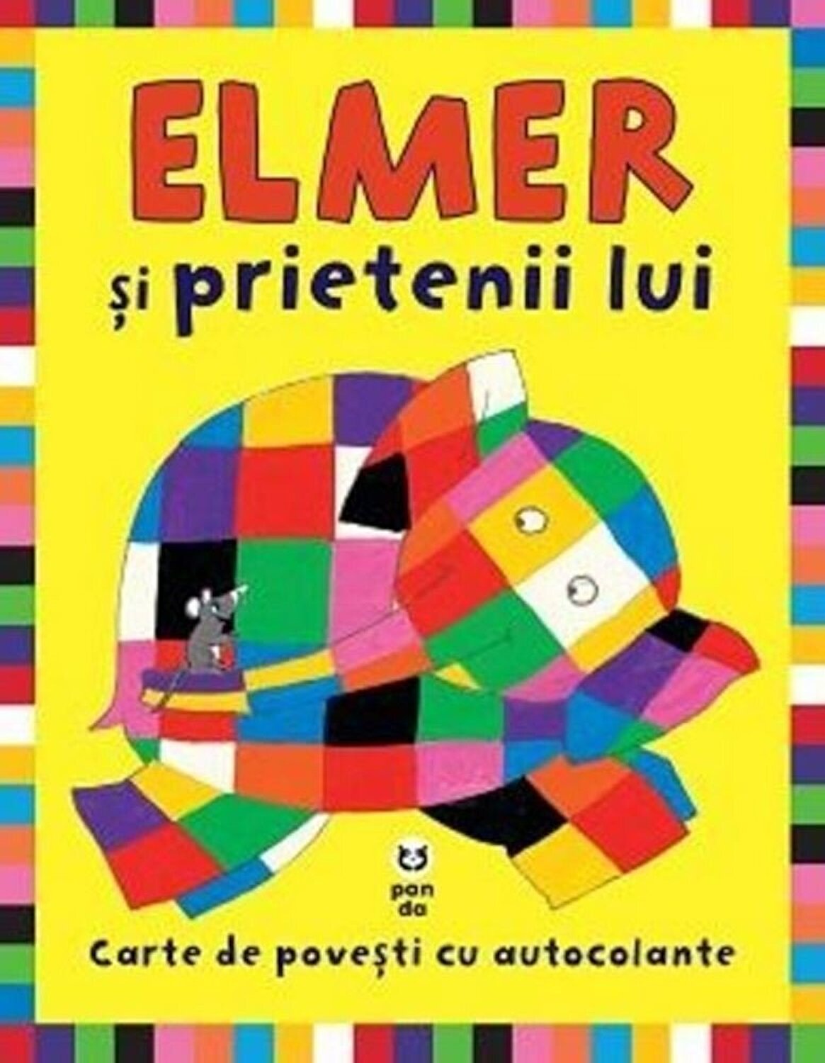 Carte Elmer si prietenii lui autor David McKee editura Pandora M