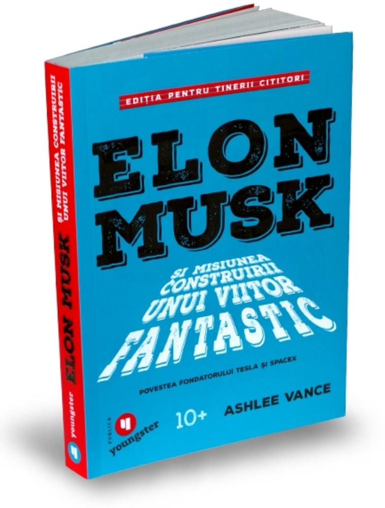 Carte Elon Musk pentru tinerii cititori editura Publica