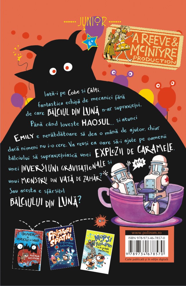 Carte Emily si Balciul din Luna autor Philip Reeve