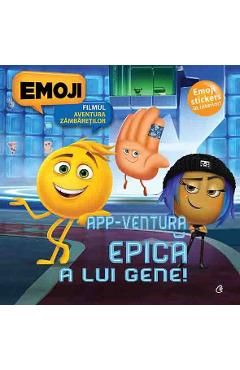 Carte Emoji filmul. App-ventura epica a lui Gene! editura -