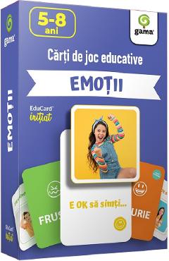 Carte Emotii. Carti de joc educative editura -