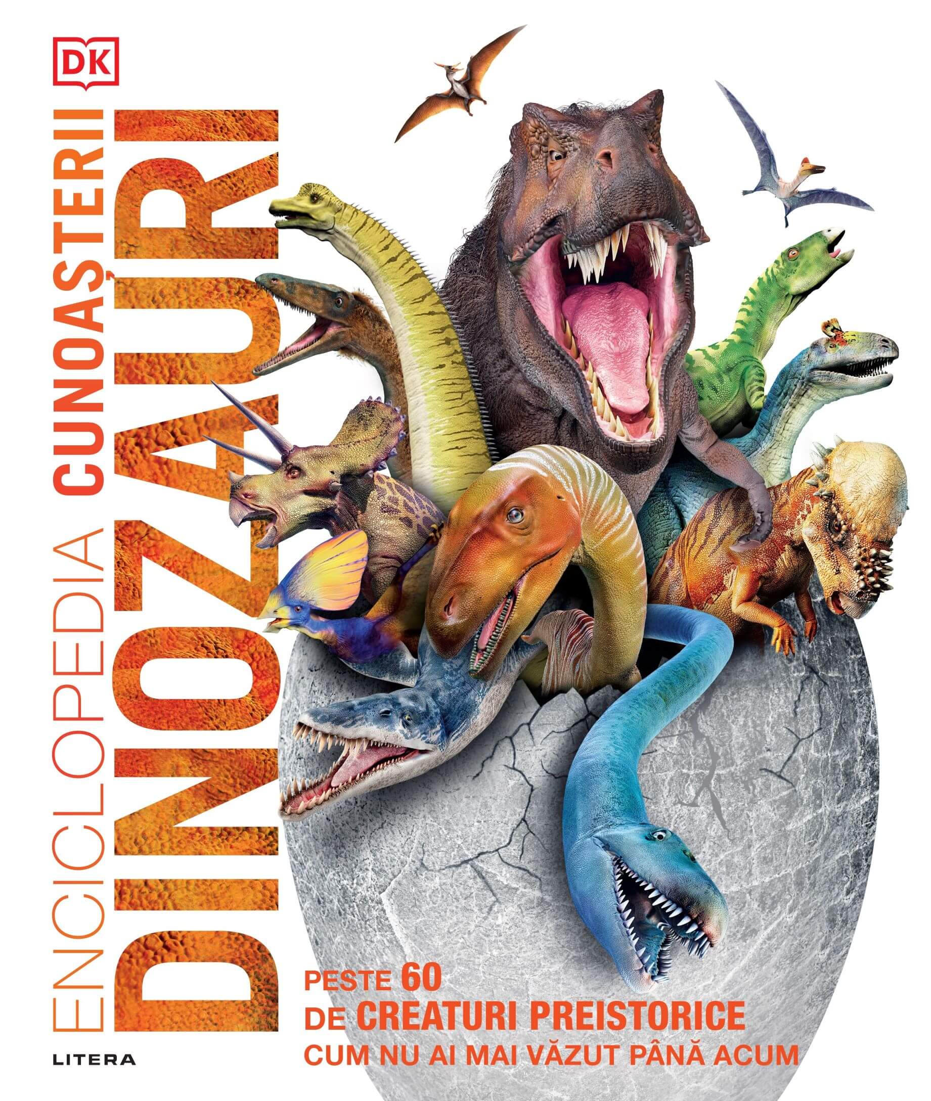Carte Enciclopedia cunoașterii. Dinozauri editura Litera