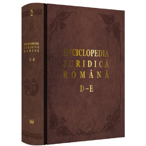 Carte Enciclopedia juridica romana Vol.2 - D-E - Iosif R. Urs