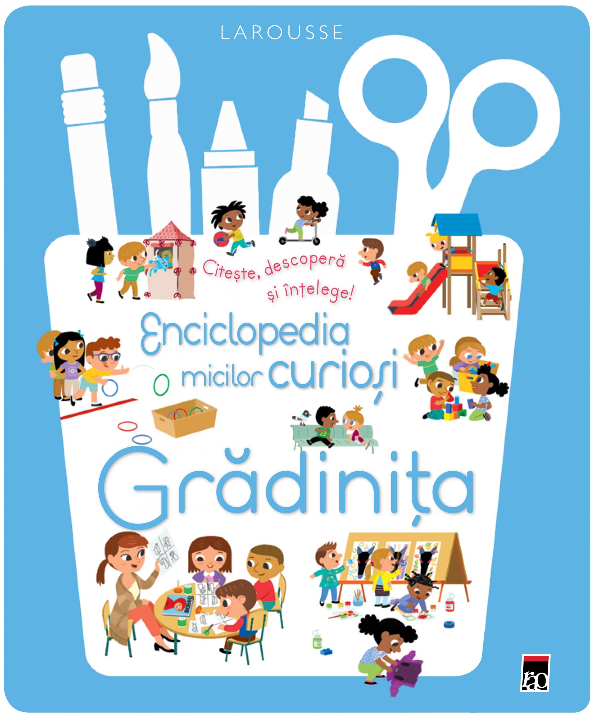 Carte Enciclopedia micilor curiosi autor Larousse editura RAO
